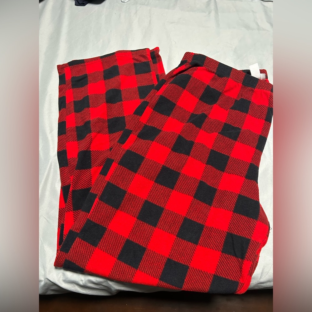 Wondershop Red and Black Plaid Pajama Pants